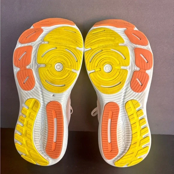 Brooks Glycerin 21 Women's Athletic Shoes - White and Tan size 9.5 - Picture 7 of 7